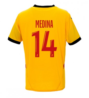 RC Lens Facundo Medina #14 Hjemmebanetrøje 2024-25 Kort ærmer